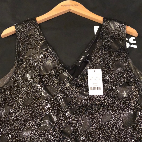 Express sequin dress - Picture 4 of 7